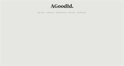 Desktop Screenshot of agoodid.se